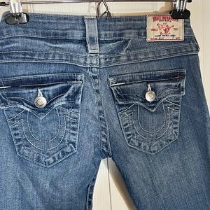 Low Rise True Religion Jeans